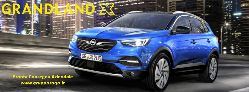 Opel Grandland X pronta consegna aziendale